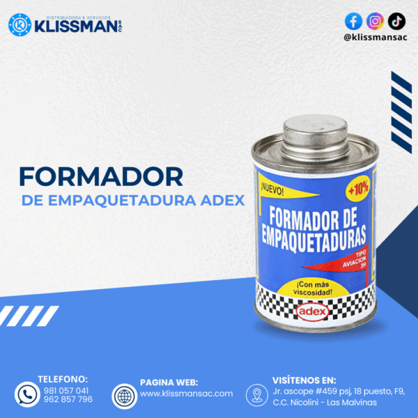 FORMADOR DE EMPAQUETADURA ADEX