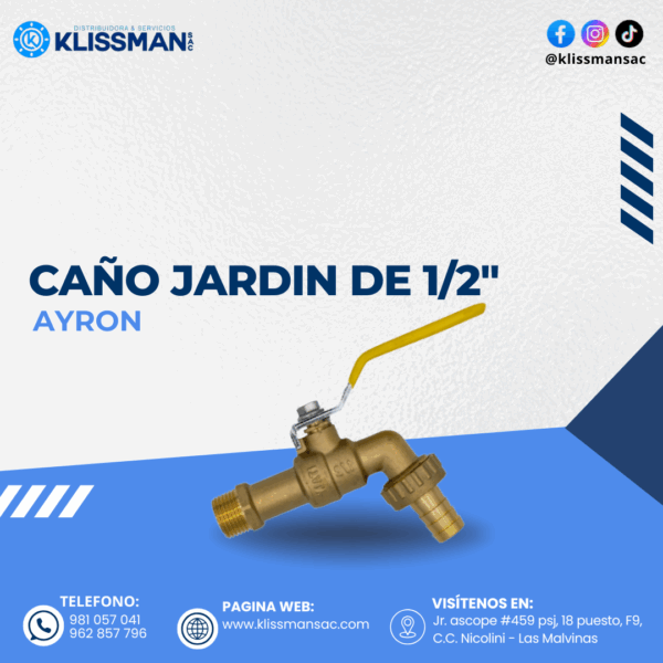 CAÑO JARDÍN AYRON