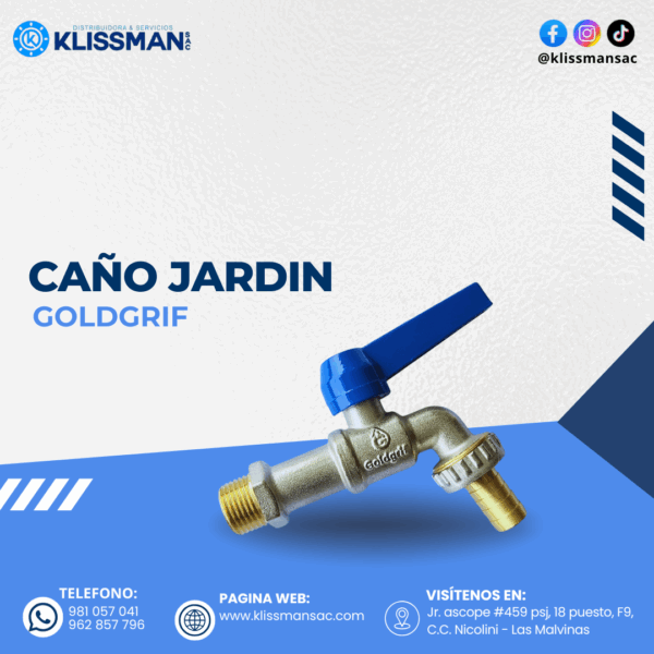 CAÑO JARDIN GOLDFRIF